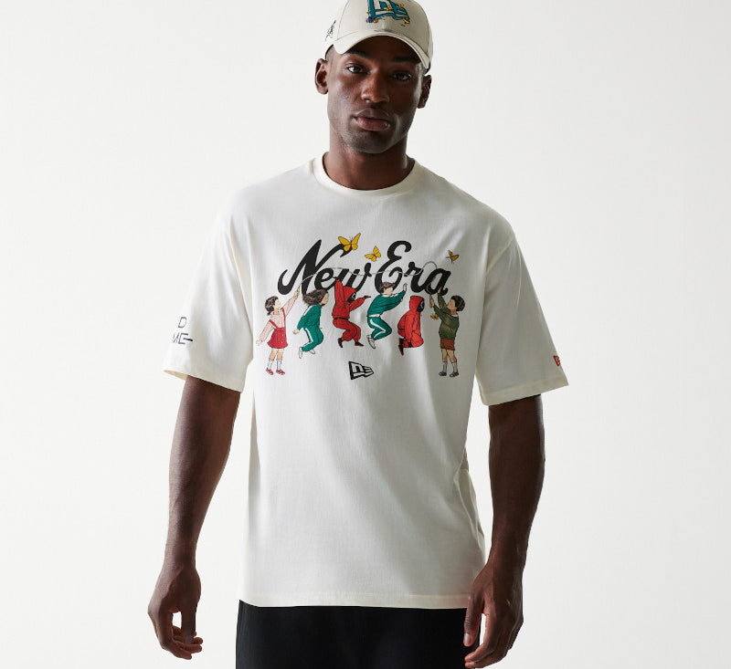New Era - SQUID GAME Graphic Tee - Off White - Headz Up 