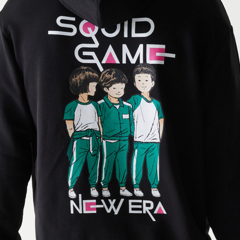 New Era - SQUID GAME Oversized Hoodie - Black - Headz Up 