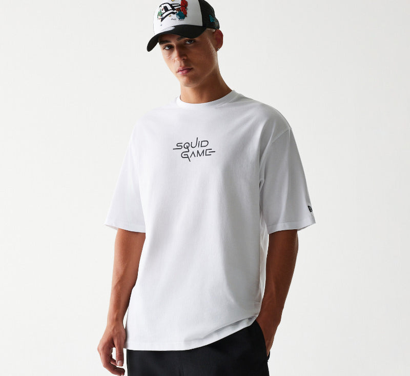 New Era - SQUID GAME Graphic Tee - White - Headz Up 