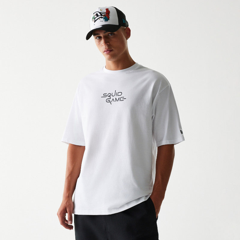 New Era - SQUID GAME Graphic Tee - White - Headz Up 