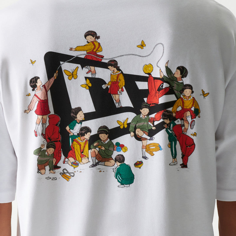 New Era - SQUID GAME Graphic Tee - White - Headz Up 