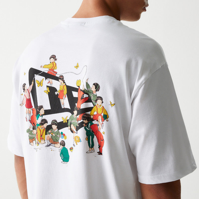 New Era - SQUID GAME Graphic Tee - White - Headz Up 