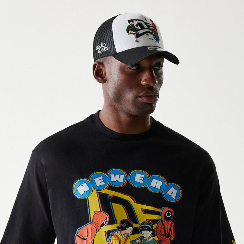 New Era - SQUID GAME Graphic Tee - Black - Headz Up 