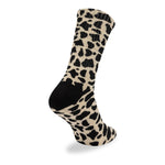 New Era - MLB Leopard Crew Socks - 1 Pack - New York Yankees - Black/Camel - Headz Up 