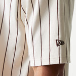 New Era - NE PINSTRIPE TEE - Light Beige - Headz Up 