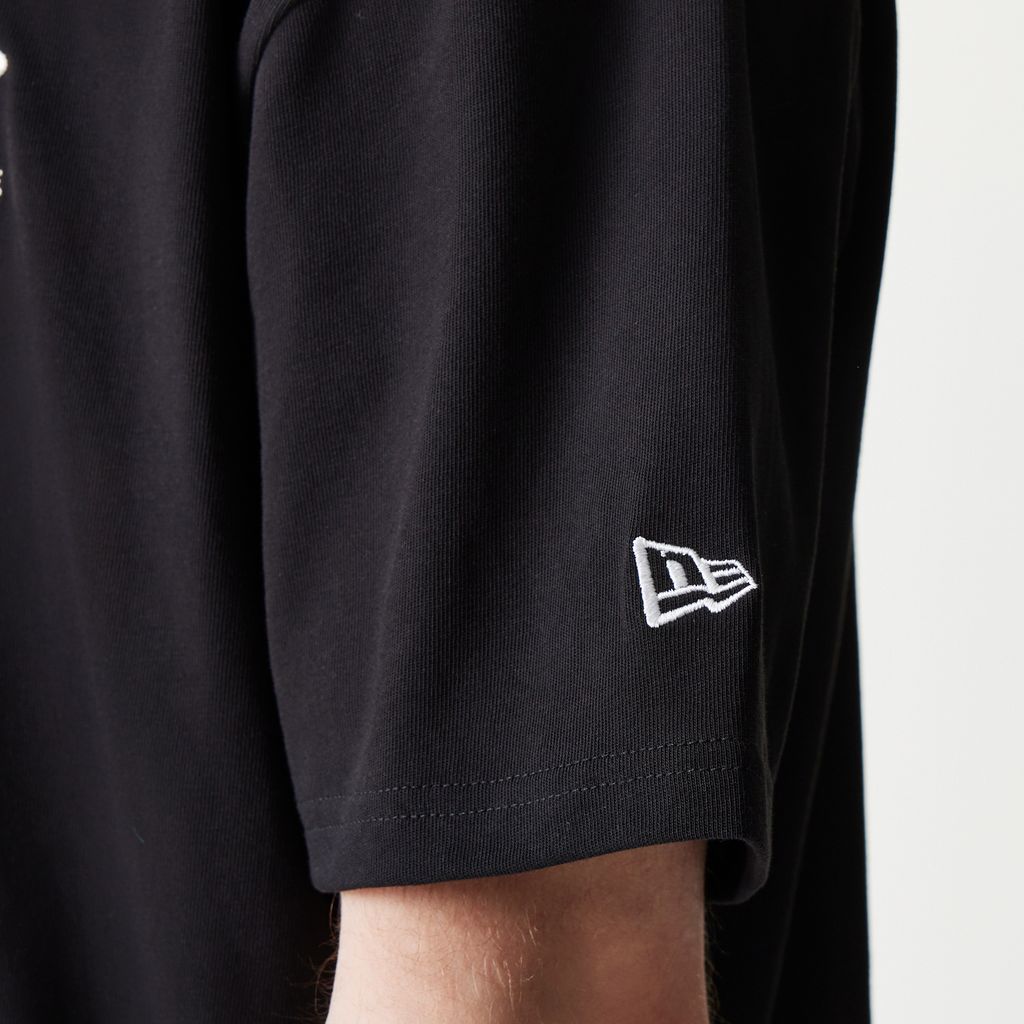 New Era - MLB Oversized Polo - New York Yankees - Black - Headz Up 