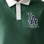 New Era - MLB Oversized Polo - Los Angeles Dodgers - Green - Headz Up 