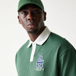New Era - MLB Oversized Polo - Los Angeles Dodgers - Green - Headz Up 