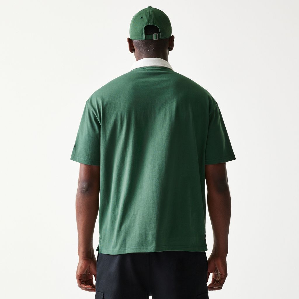 New Era - MLB Oversized Polo - Los Angeles Dodgers - Green - Headz Up 