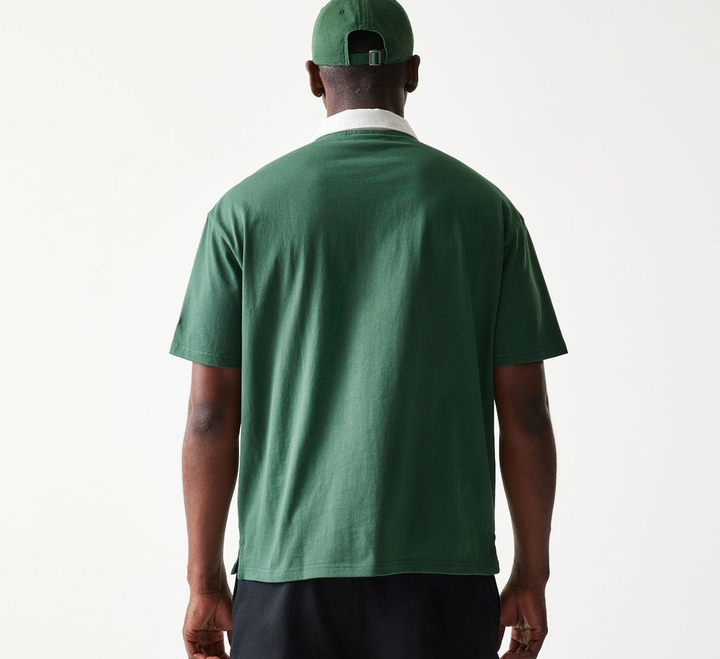 New Era - MLB Oversized Polo - Los Angeles Dodgers - Green - Headz Up 