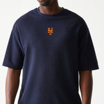 New Era - MLB WAFFLE OS TEE - NEW YORK METS - Navy - Headz Up 