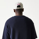 New Era - MLB WAFFLE OS TEE - NEW YORK METS - Navy - Headz Up 