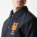 New Era - MLB COACHES JACKET - New York Mets - Black - Headz Up 