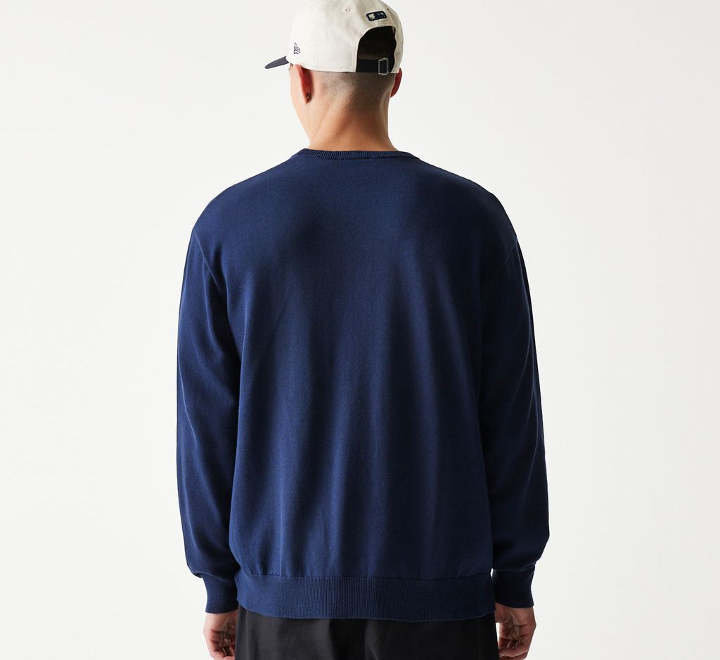 New Era - MLB ESSENTIAL KNIT SWEATER - New York Yankees - Navy - Headz Up 