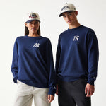New Era - MLB ESSENTIAL KNIT SWEATER - New York Yankees - Navy - Headz Up 