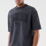 New Era - MLB WASHED BOXY Tee - New York Yankees - Black - Headz Up 