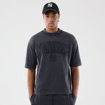 New Era - MLB WASHED BOXY Tee - New York Yankees - Black - Headz Up 