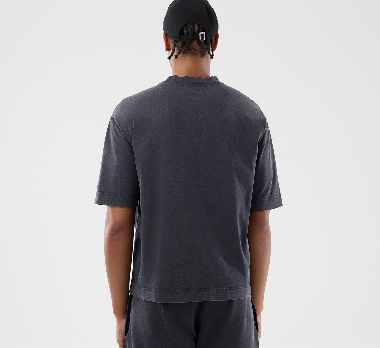 New Era - MLB WASHED BOXY Tee - New York Yankees - Black - Headz Up 