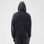 New Era - MLB WASHED FZ HOODIE - New York Yankees - Black - Headz Up 