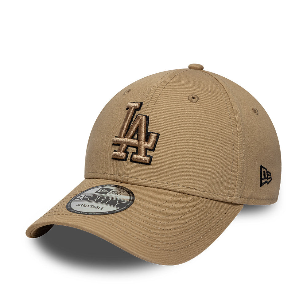 New Era - 9FORTY - TEAM OUTLINE - Los Angeles Dodgers - Khaki - Headz Up 