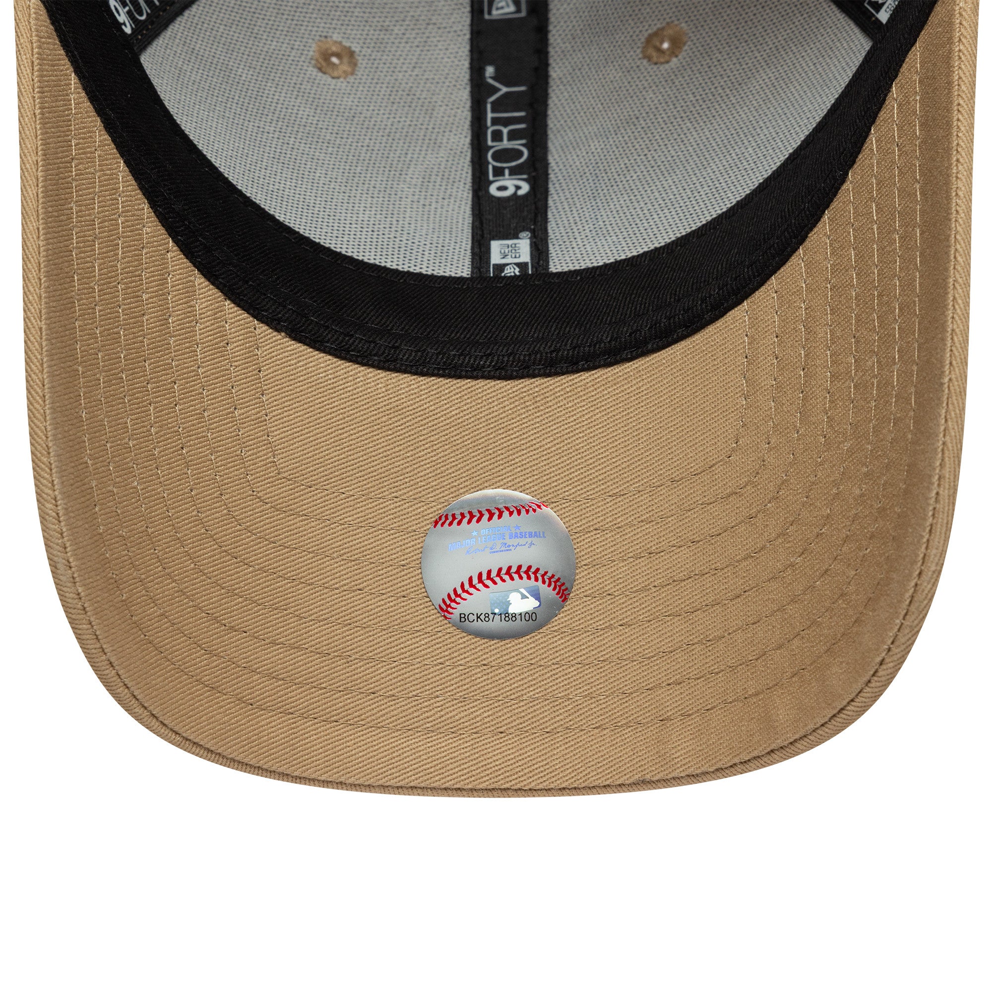 New Era - 9FORTY - TEAM OUTLINE - Los Angeles Dodgers - Khaki - Headz Up 