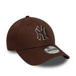 New Era - 9FORTY - TEAM OUTLINE - New York Yankees - Dark Brown - Headz Up 