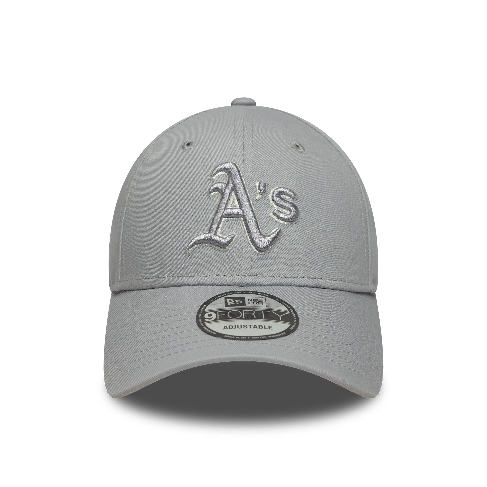 New Era - 9FORTY - TEAM OUTLINE - Oakland Athletics - Grey - Headz Up 