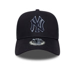 New Era - New YorkYankees - OUTLINE - E-Frame Trucker Cap - Navy - Headz Up 