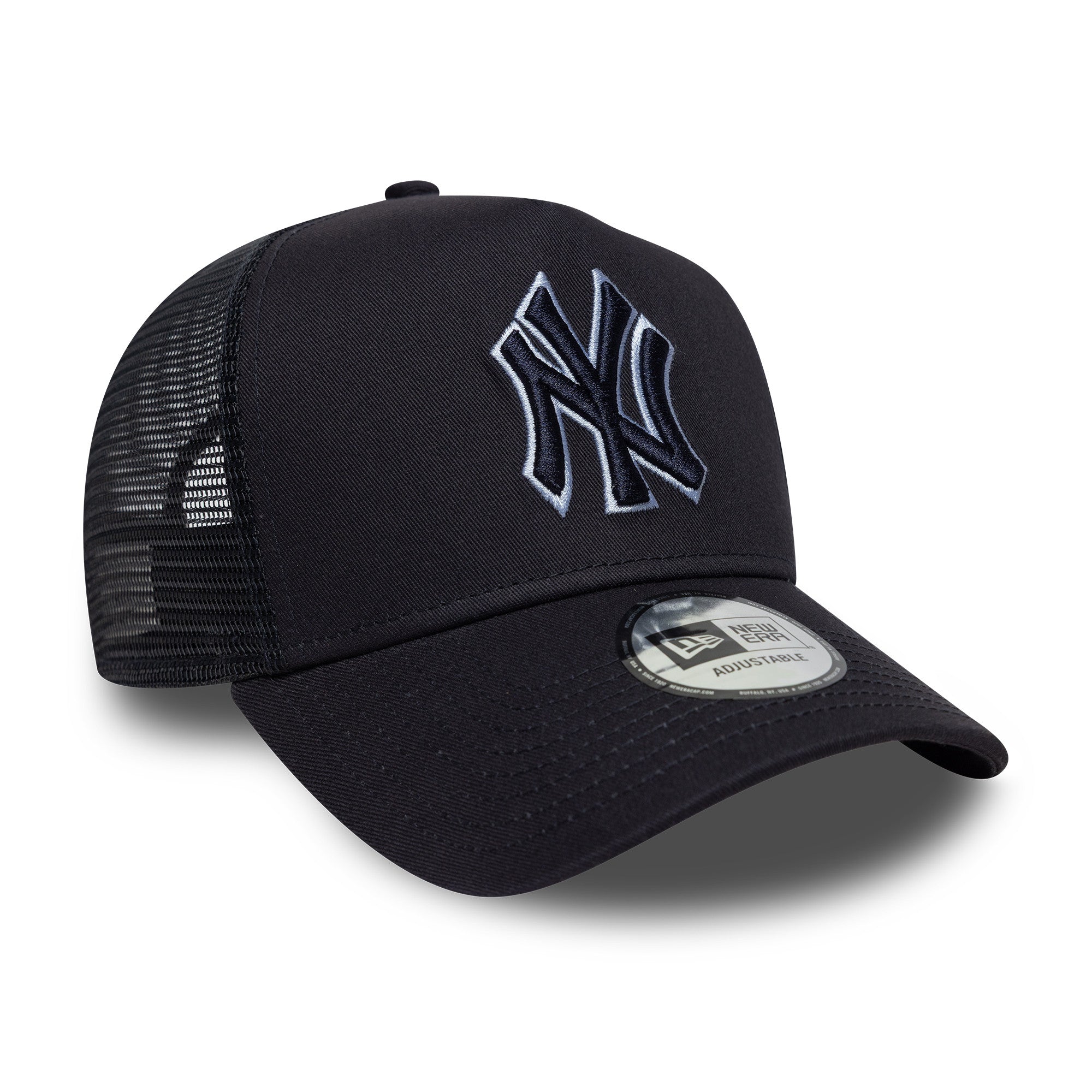 New Era - New YorkYankees - OUTLINE - E-Frame Trucker Cap - Navy - Headz Up 