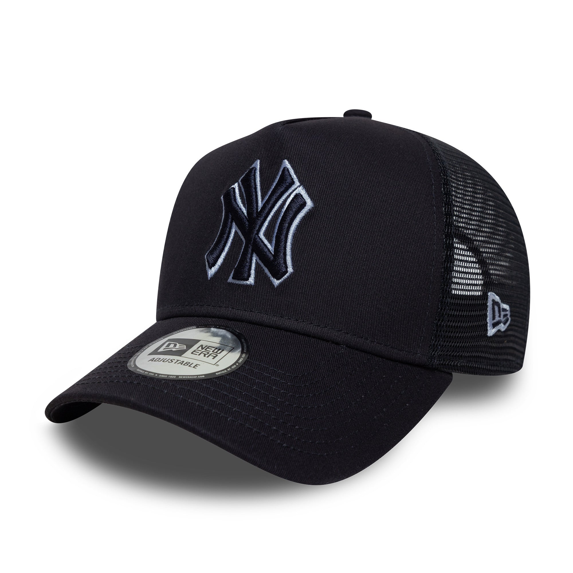 New Era - New YorkYankees - OUTLINE - E-Frame Trucker Cap - Navy - Headz Up 