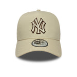 New Era - New YorkYankees - OUTLINE - E-Frame Trucker Cap - Stone - Headz Up 