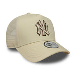 New Era - New YorkYankees - OUTLINE - E-Frame Trucker Cap - Stone - Headz Up 