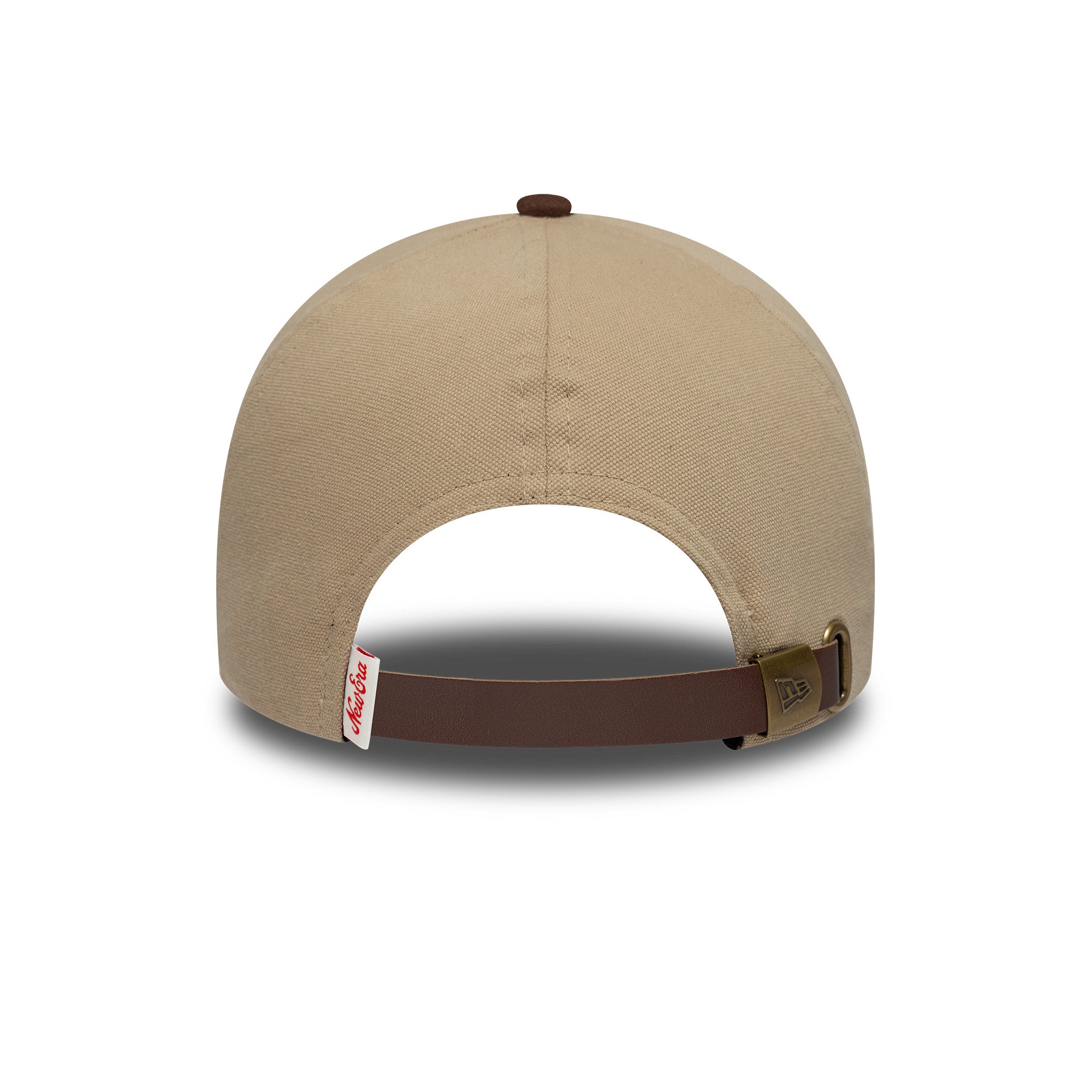 New Era - NE PATCH SUEDE - E-Frame Cap - Beige/Brown - Headz Up 