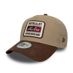 New Era - NE PATCH SUEDE - E-Frame Cap - Beige/Brown - Headz Up 