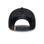 New Era - OVAL CANVAS DISTRESSED - Trucker Cap - Navy - Headz Up 