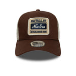 New Era - NE PATCH - Trucker Cap - Brown - Headz Up 