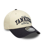 New Era - 9FORTY M-Crown - New York Yankees - Stone/Navy - Headz Up 