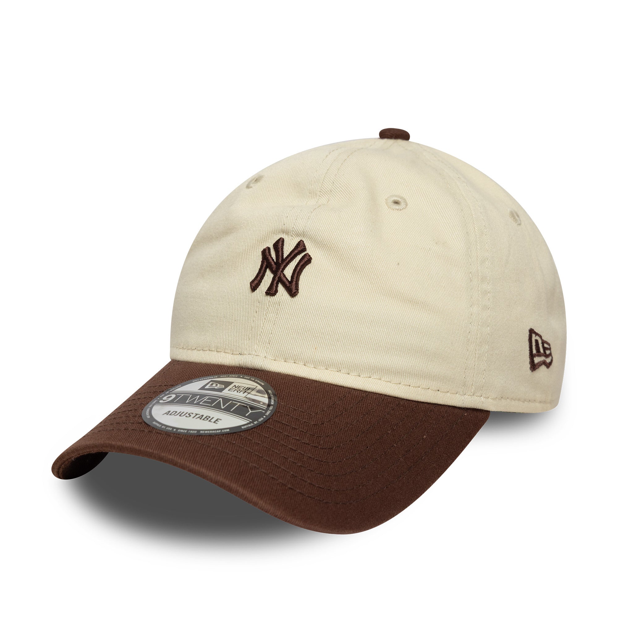 New Era - New York Yankees - 9TWENTY - Mini Logo - Chrome/Brown - Headz Up 
