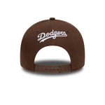 New Era - Los Angeles Dodgers - Outline Script - E-Frame Cap - Dark Brown - Headz Up 