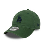 New Era - Los Angeles Dodgers - 9TWENTY - Washed Script - Dark Green - Headz Up 