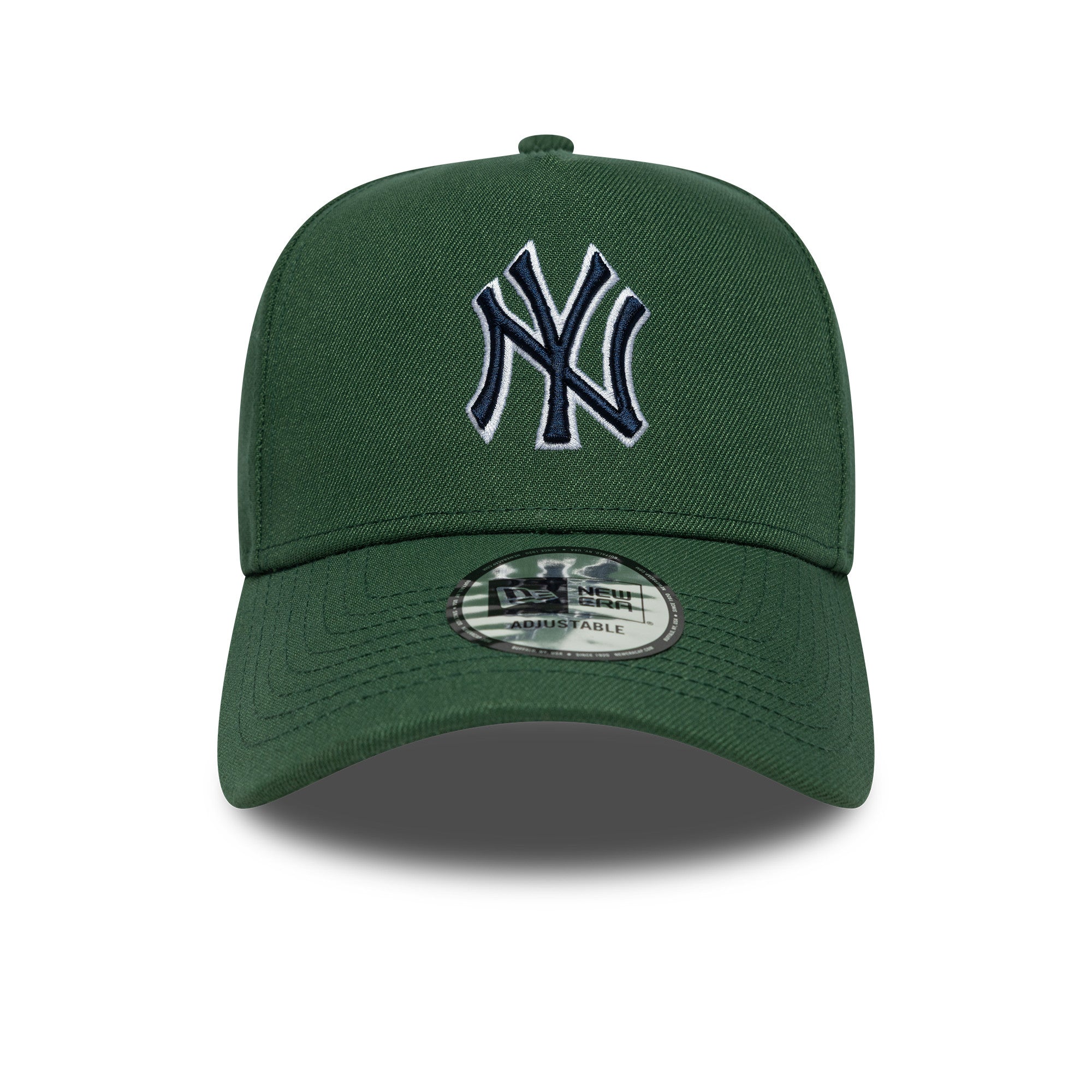 New Era - New York Yankees - Outline Script - E-Frame Cap - Dark Green - Headz Up 