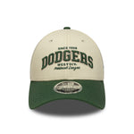 New Era - 9FORTY M-Crown - Los Angeles Dodgers - Stone/Green - Headz Up 