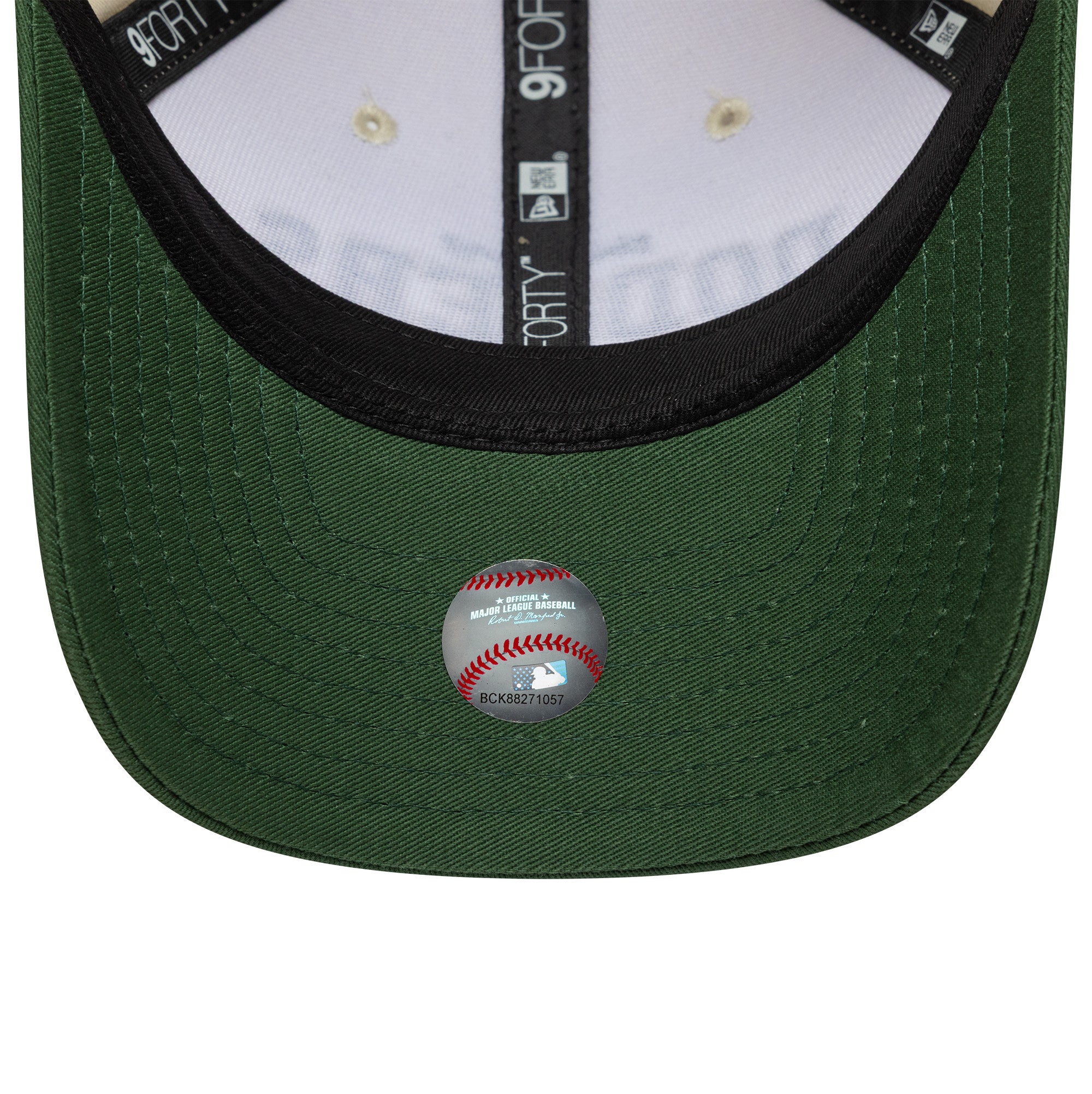 New Era - 9FORTY M-Crown - Los Angeles Dodgers - Stone/Green - Headz Up 