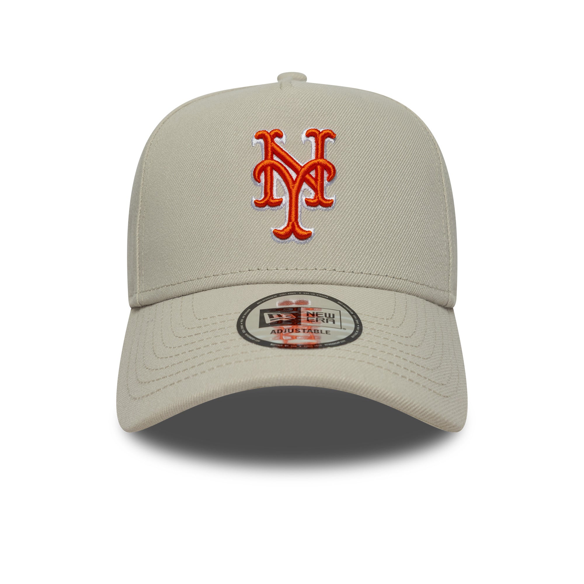 New Era - New York Mets - Outline Script - E-Frame Cap - Stone - Headz Up 