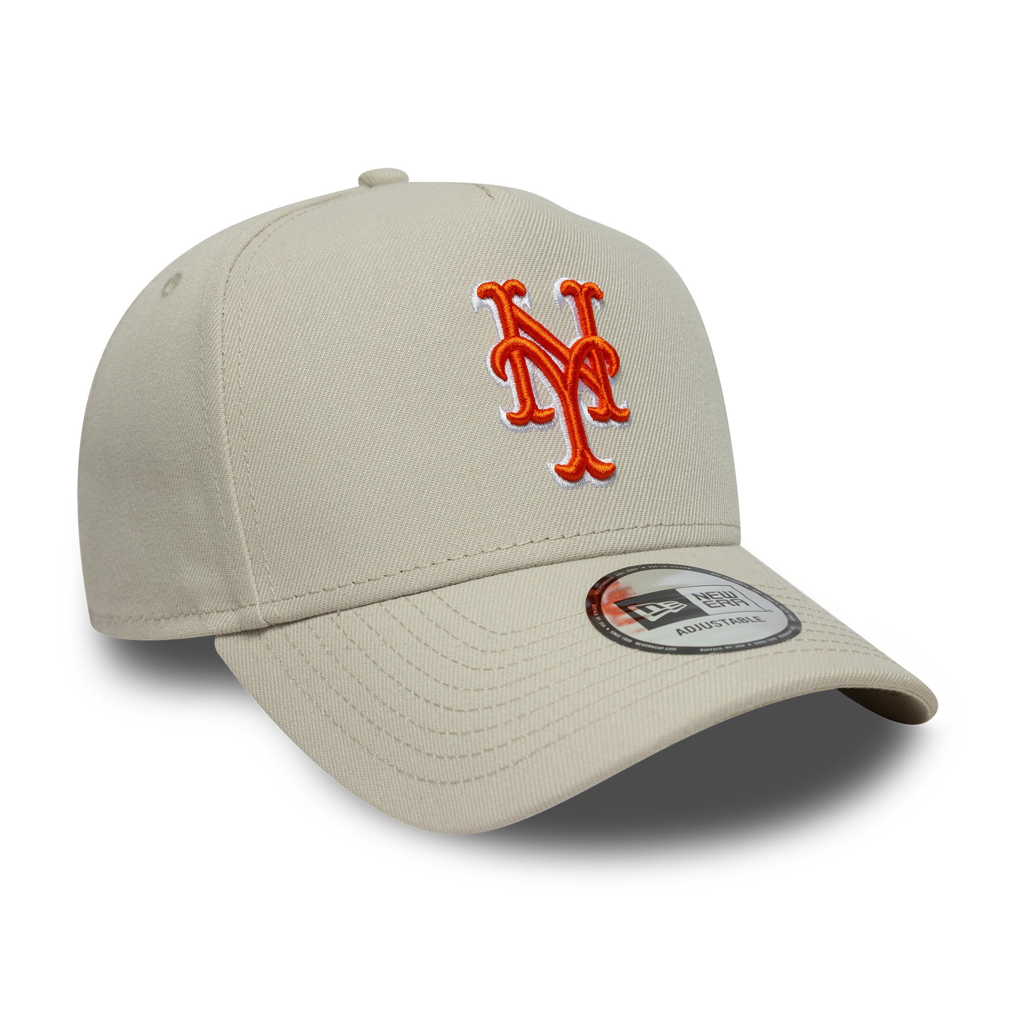 New Era - New York Mets - Outline Script - E-Frame Cap - Stone - Headz Up 