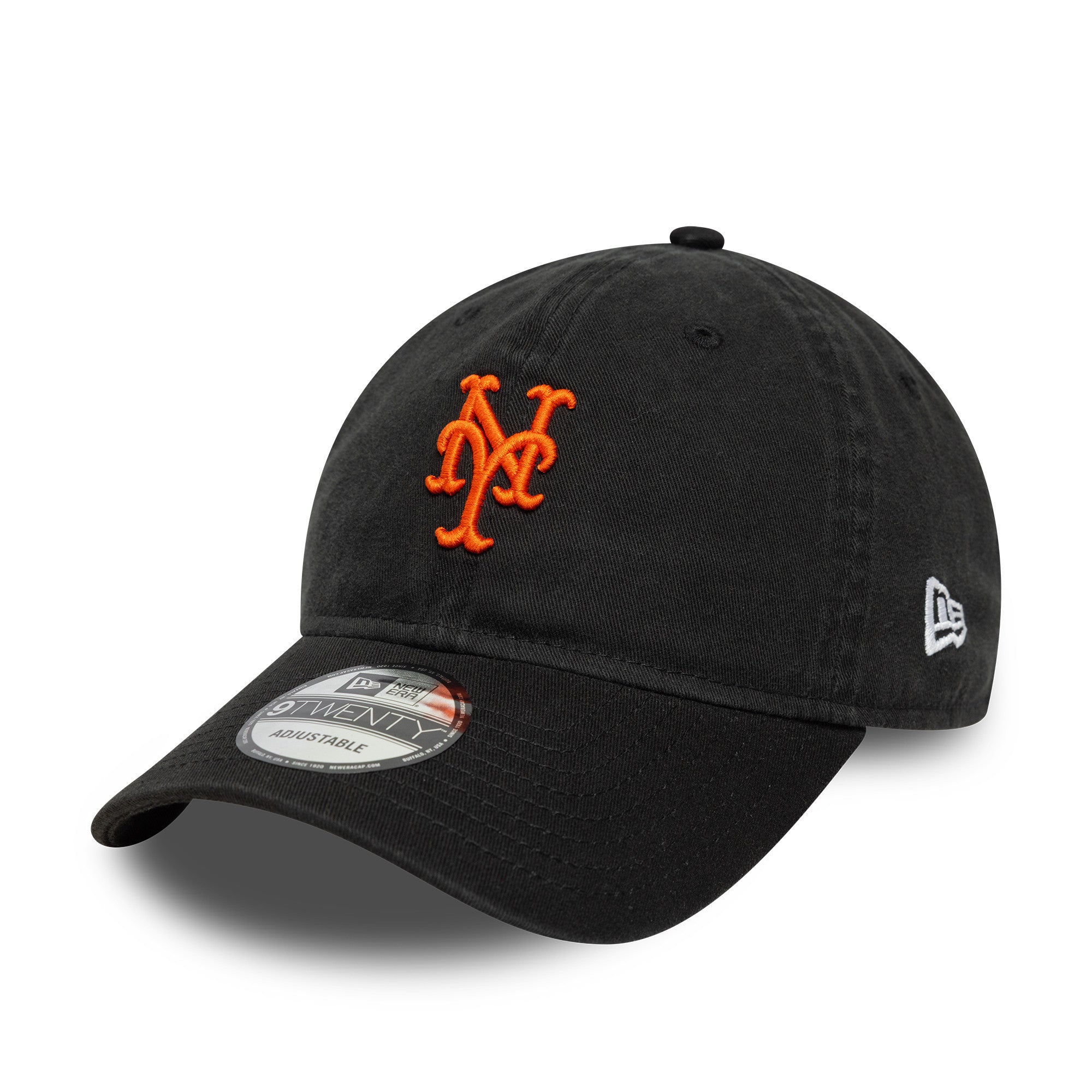 New Era - New York Mets - 9TWENTY - Washed Script - Black - Headz Up 