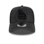 New Era - Los Angeles Dodgers - DENIM - E-Frame Cap - Black - Headz Up 