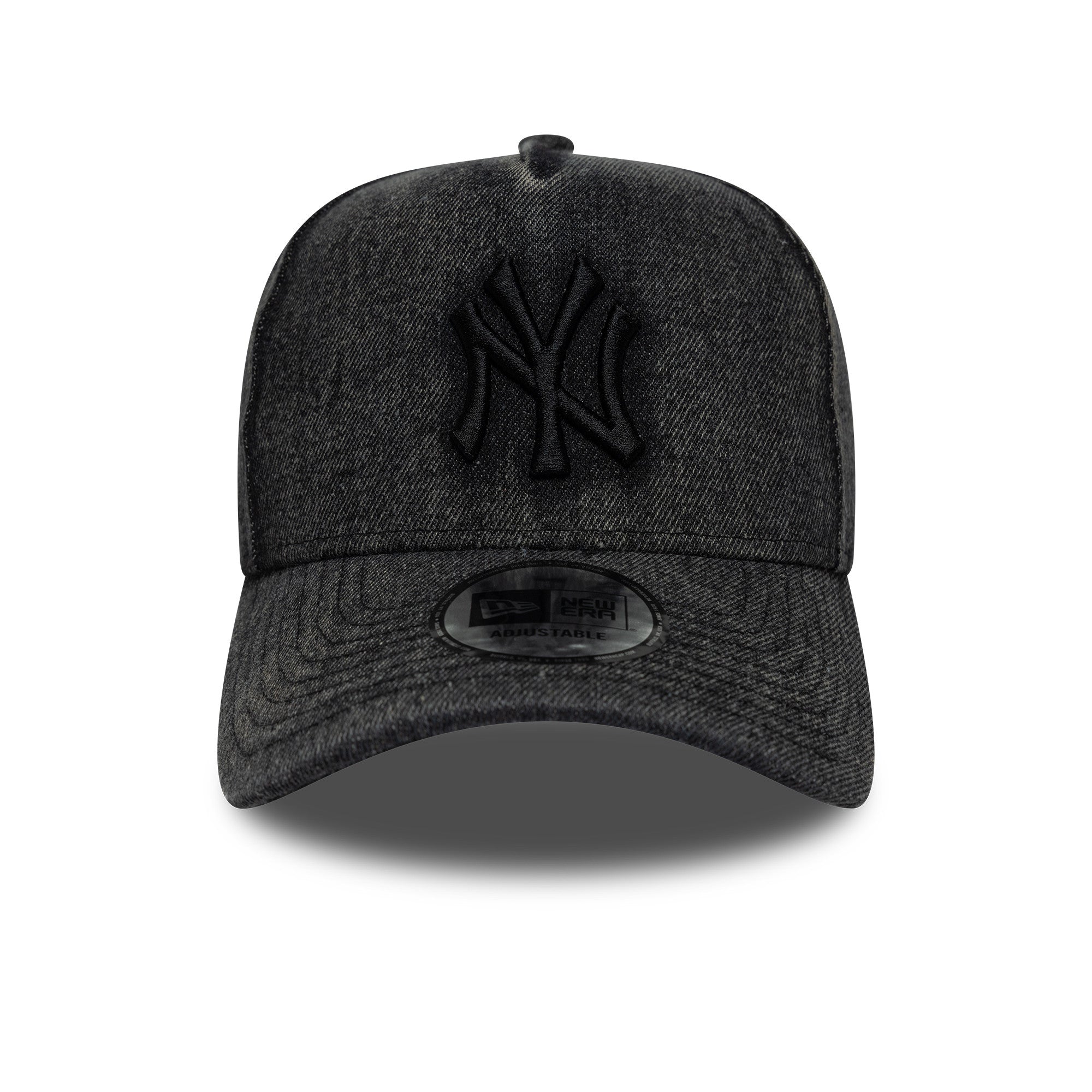 New Era - New York Yankees - DENIM - E-Frame Cap - Black - Headz Up 