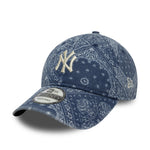 New Era - New York Yankees - 9TWENTY - WASHED PAISLEY - Blue - Headz Up 