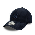 New Era - 9FORTY M-Crown - CORD - New York Yankees - Navy - Headz Up 